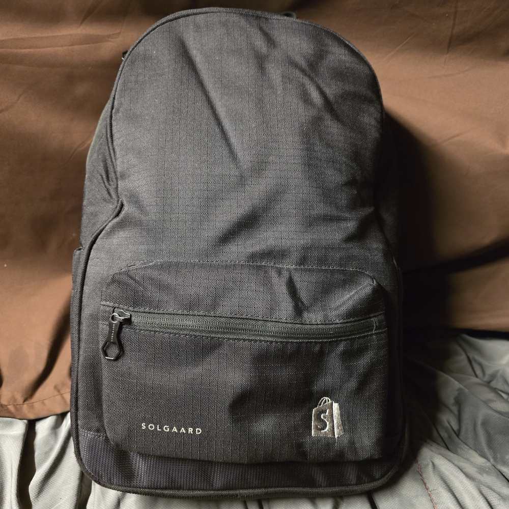 Solgaard Black Travel Backpack Shore-Tex - image 1